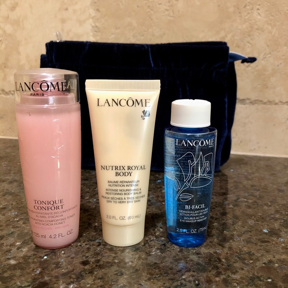 Lancôme Paris 3-Piece Set w/ Velvet Bag